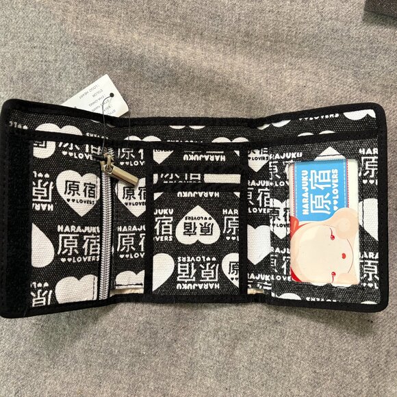 New Harajuku Lovers Y2K Cha-Ching Logo Heart Wallet - Picture 3 of 5